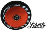Red 110mm Hollow Core Wheel